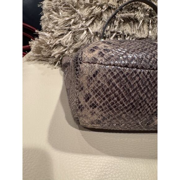 Coach Madison Embossed Python Kelsey Satchel Handbag Crossbody - Picture 5 of 7